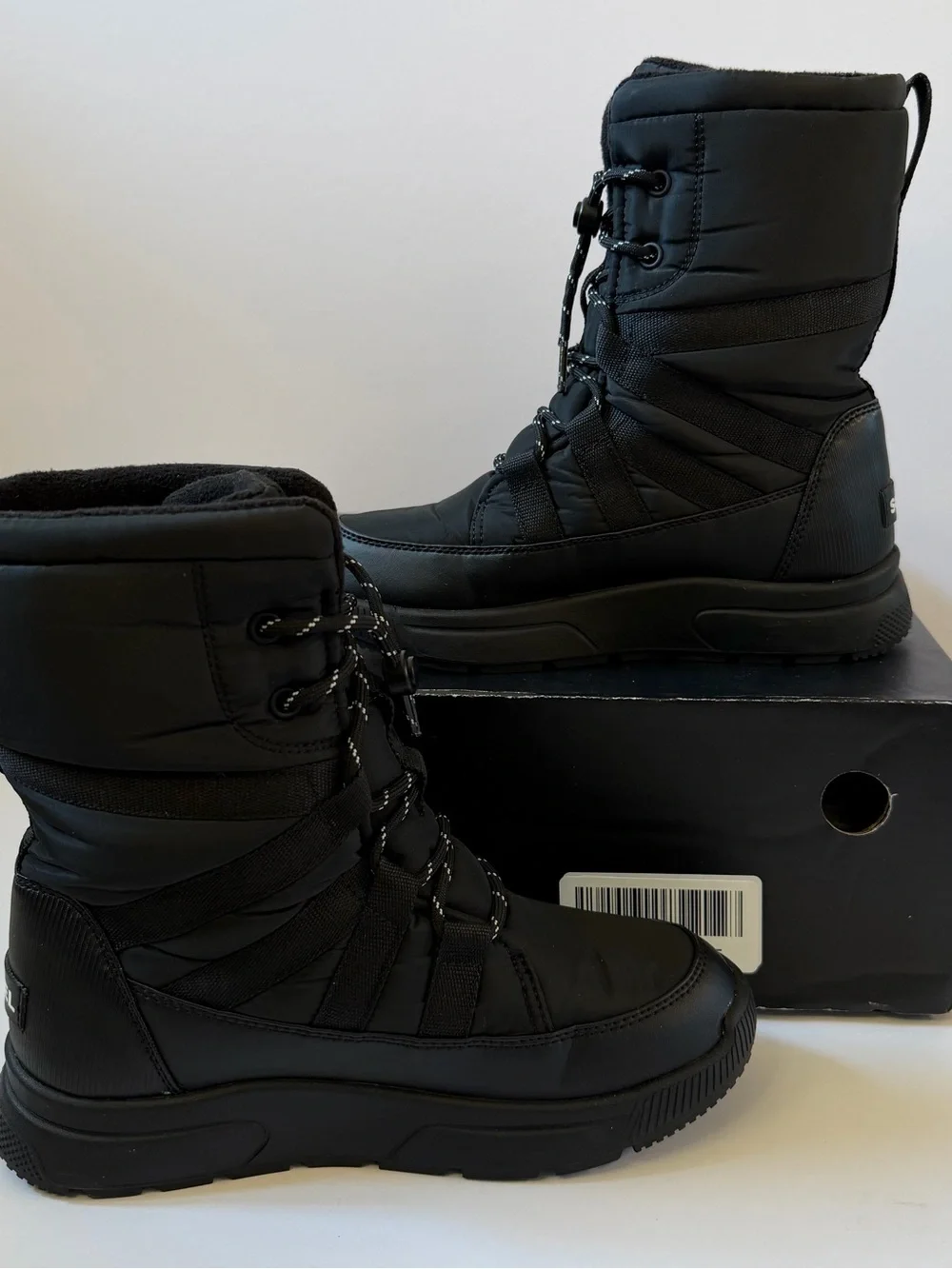 New Sorel Women's Black Insulated Winter Boots size 6.5